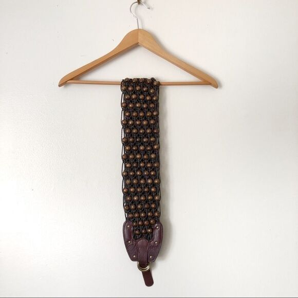 Michael Kors western beaded waist belt M/L - Picture 1 of 7